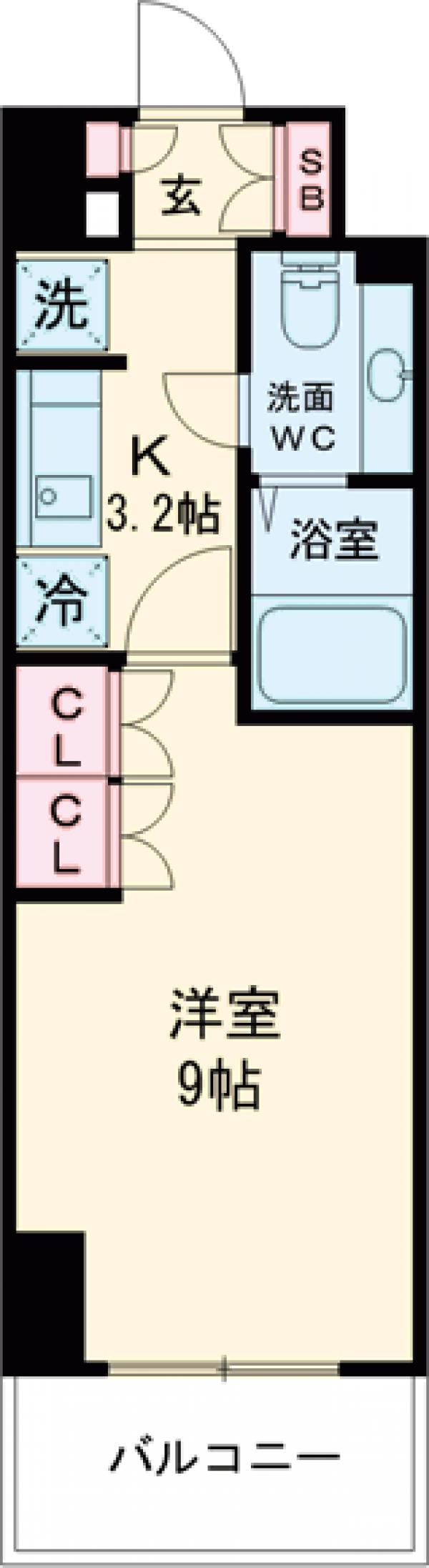 王子神谷パークサイドハイツの間取り