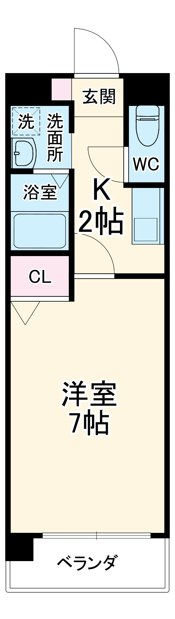 プレジデント21の間取り