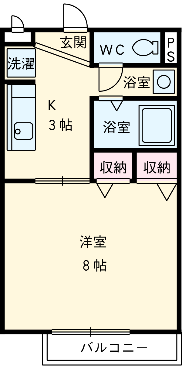 Surplus One 中根の間取り
