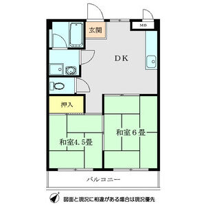 ユートピアⅡの間取り