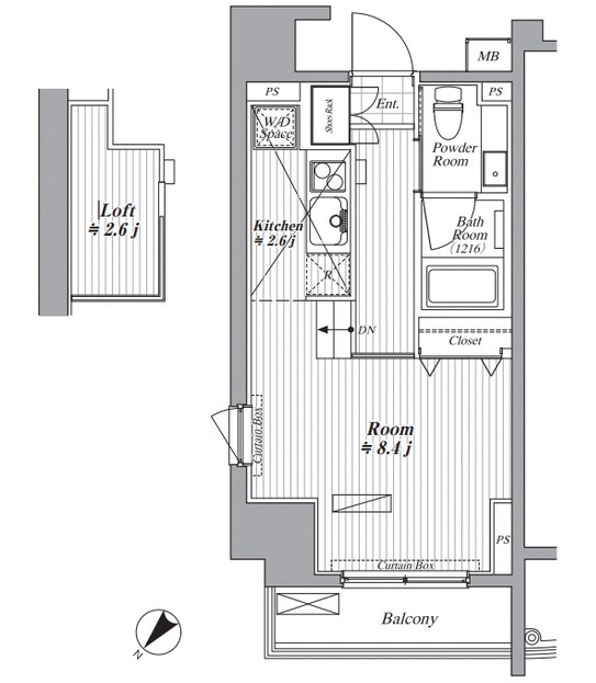 ブランシック白金台の間取り