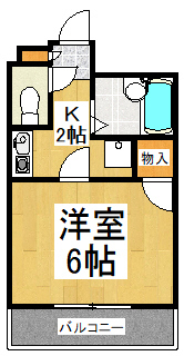 ノースビレッジⅡの間取り