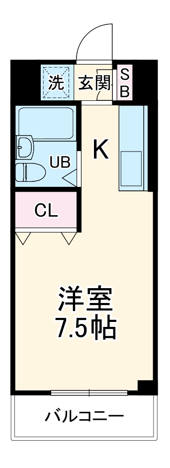 フローラの間取り