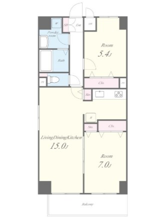 ビスィクレートM specialの間取り
