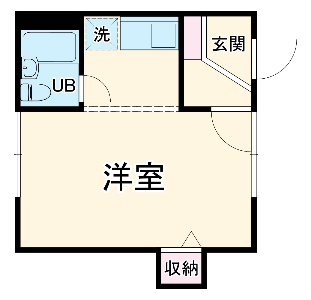 コーポ前田の間取り