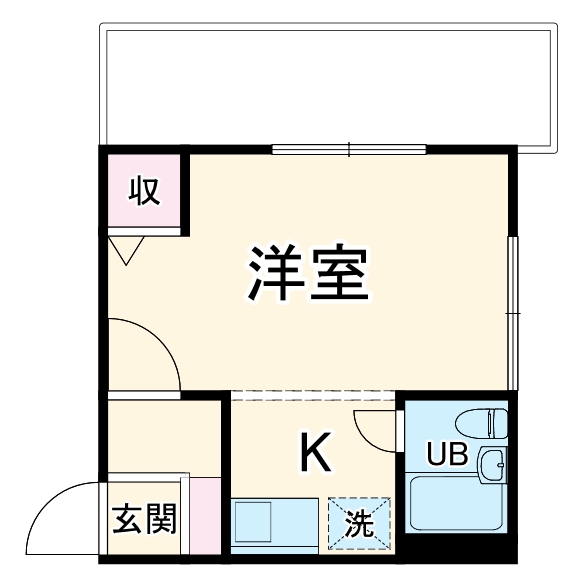 コーポ前田の間取り