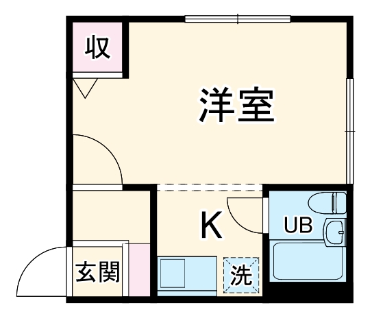 コーポ前田の間取り