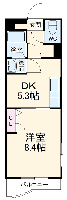 グリーンツリーの間取り