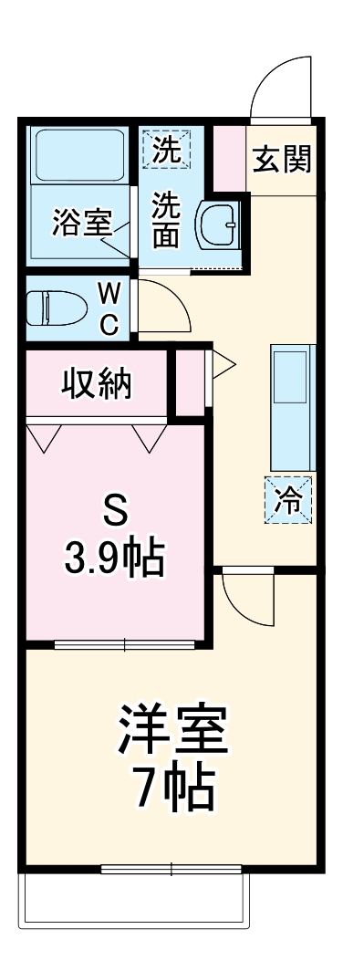 ベルハイムの間取り