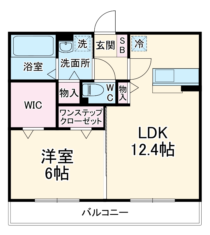 アルシオン Aの間取り
