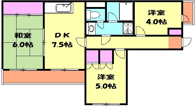 メゾン戸張の間取り