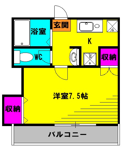 フローレンスの間取り