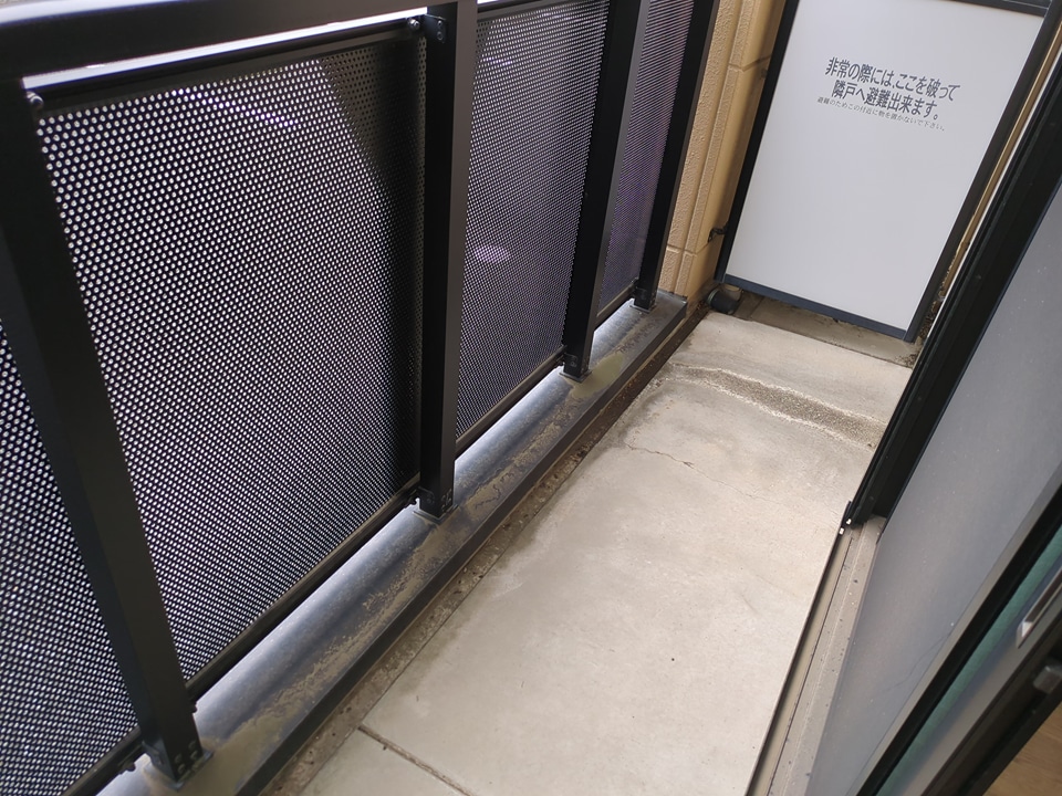 11/17 バルコニー