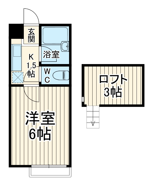 シルキーハウスの間取り