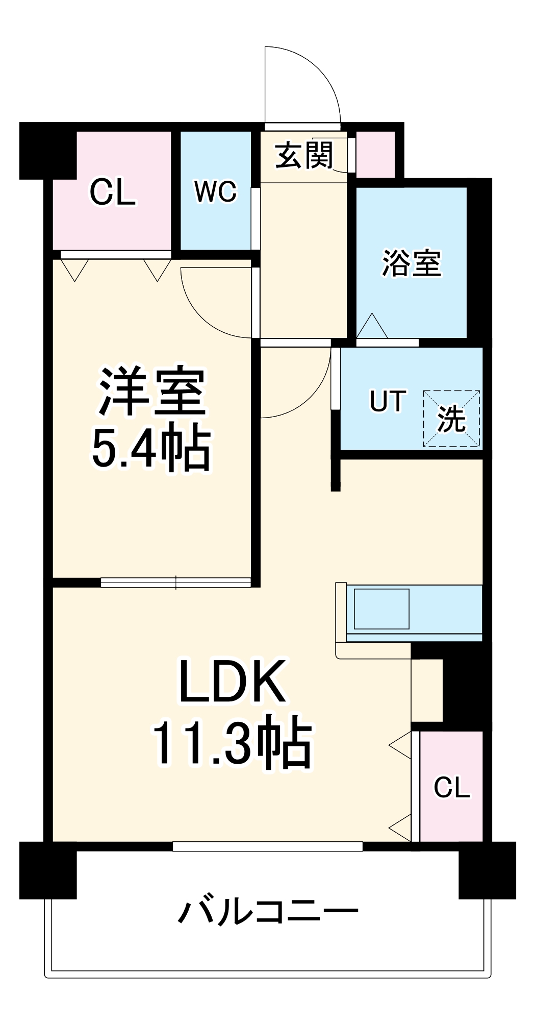 メゾン・ド・ソレイユの間取り