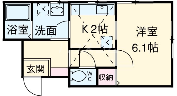 ファルダ不二ガ丘の間取り
