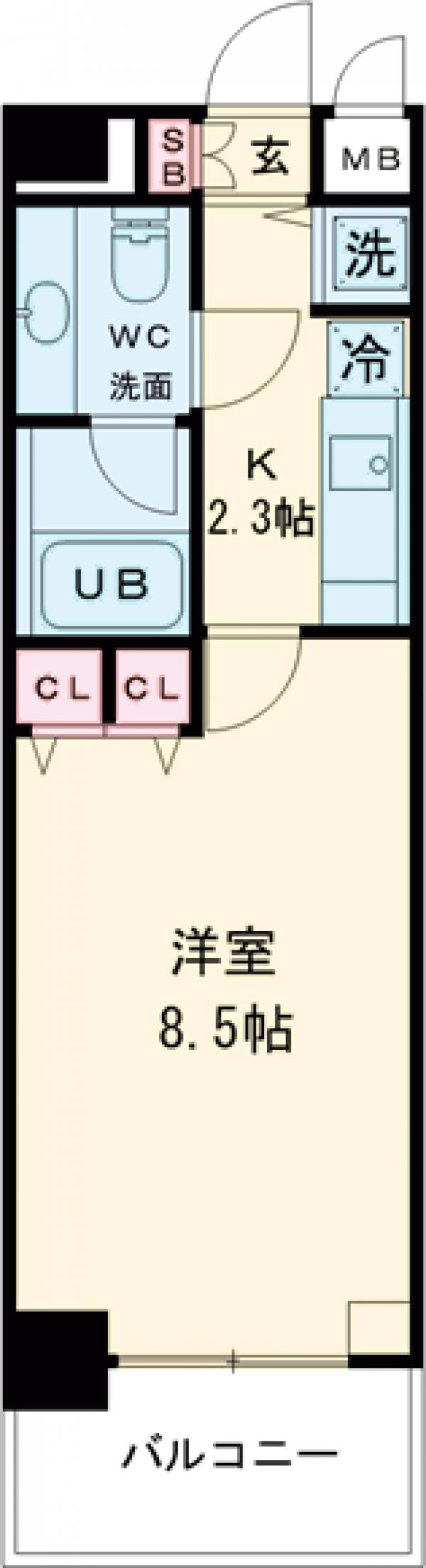 KJ新板橋の間取り
