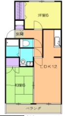 ハイカムールみずほの間取り