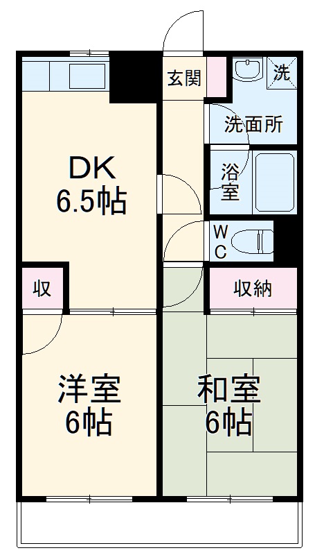 キャッスル島村の間取り