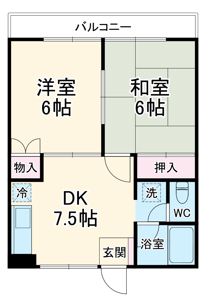 S.ヴィラコレットの間取り