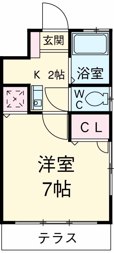アマリンハイツ赤羽西が丘の間取り