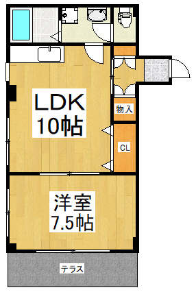 プレミールの間取り
