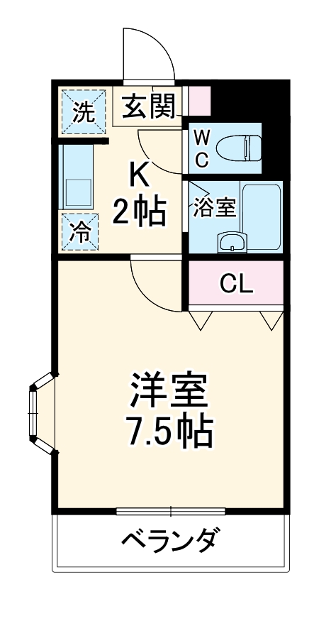 ロイヤルY宮原の間取り