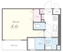 アーバンエムズの間取り