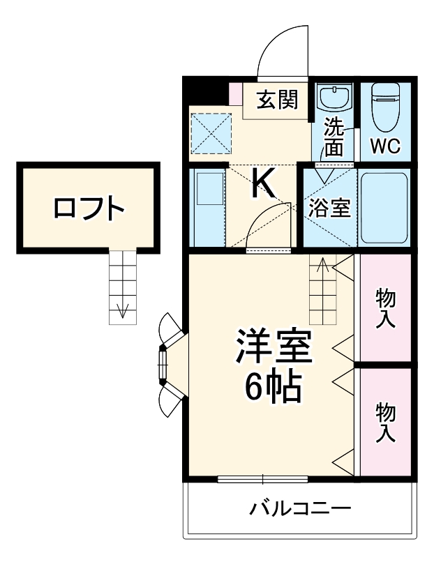 コーラル信栄の間取り