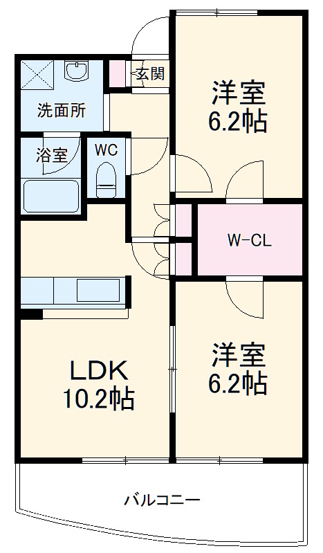 グリーンフォレストの間取り