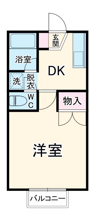 ノースコート本郷の間取り