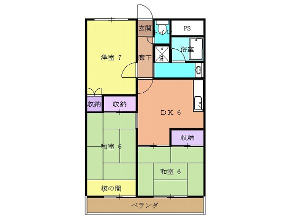 サンシャインひらの間取り