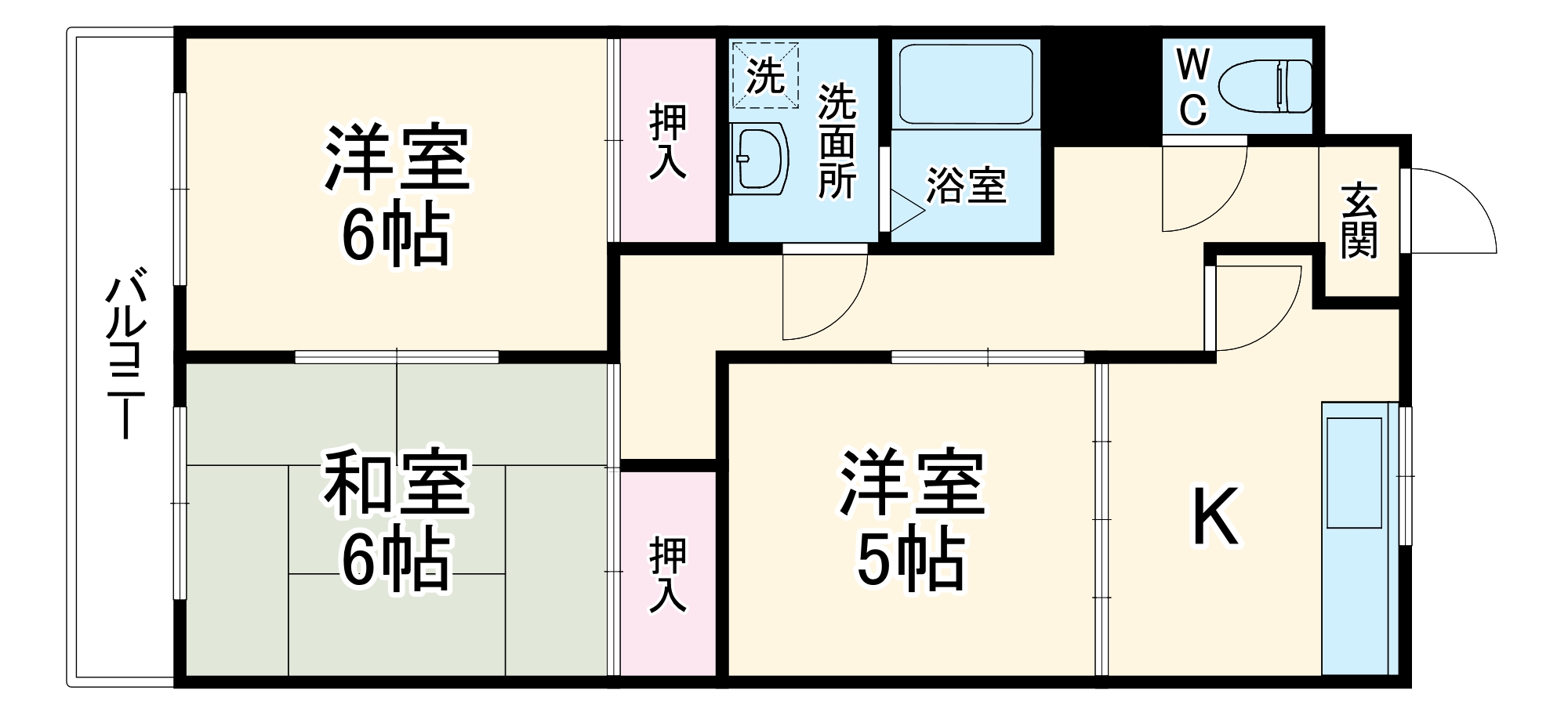 丸兼ビルの間取り