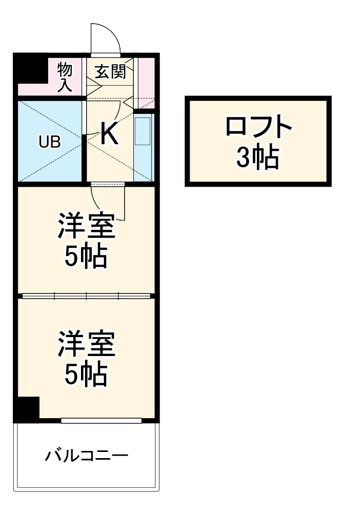 プリンセス豊田の間取り