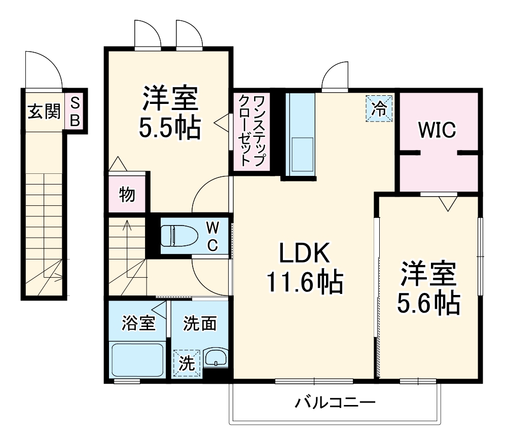 ロータスマレの間取り