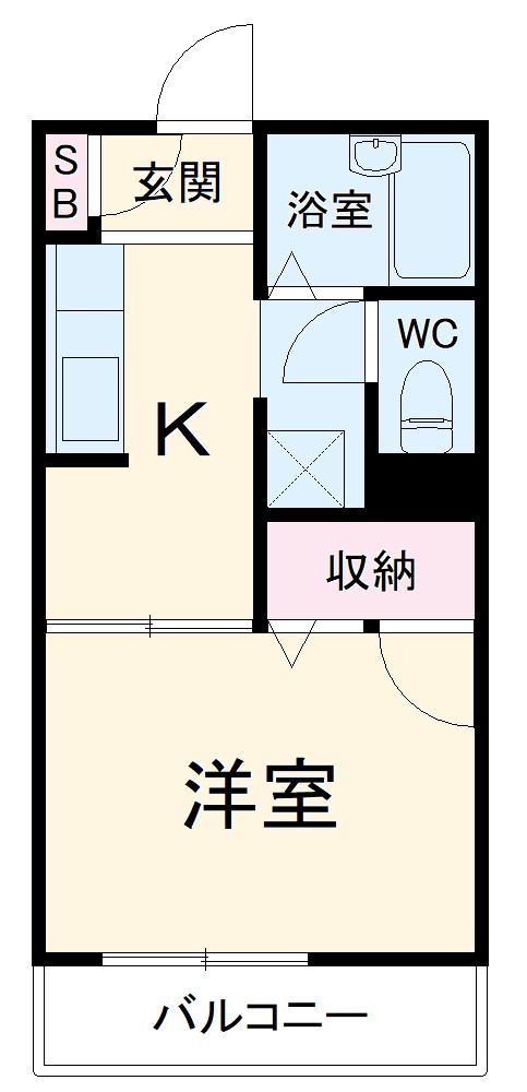 フレグランスTAEみずほの間取り