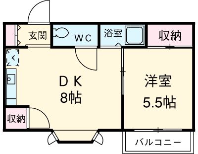 アーバンステージ赤羽の間取り