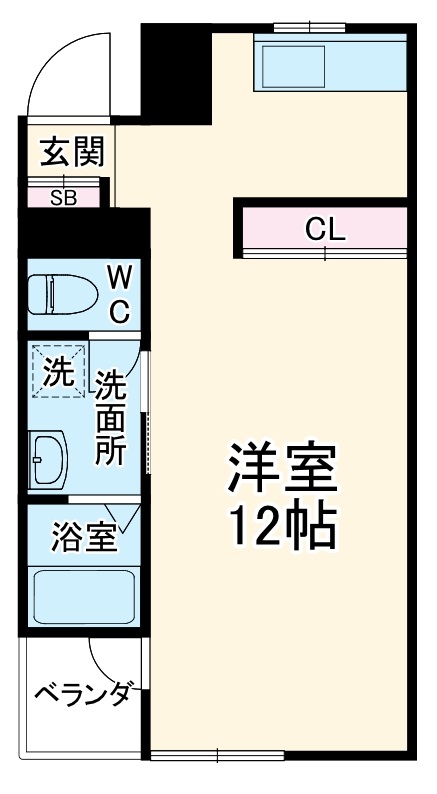 アスパイアーティクスの間取り