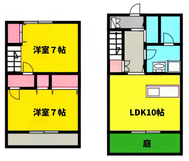 メゾンソレイユの間取り