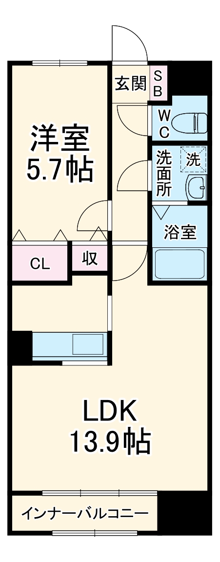 as one Ⅲの間取り