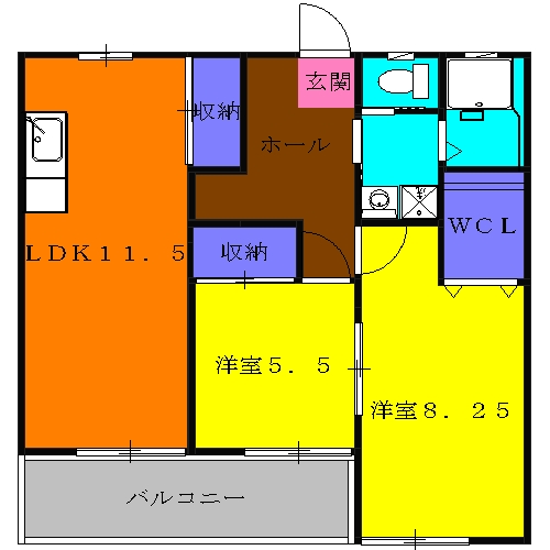 国府台ヒルズの間取り