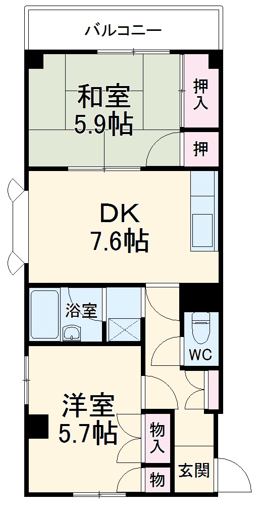 メイプルトンハウスの間取り