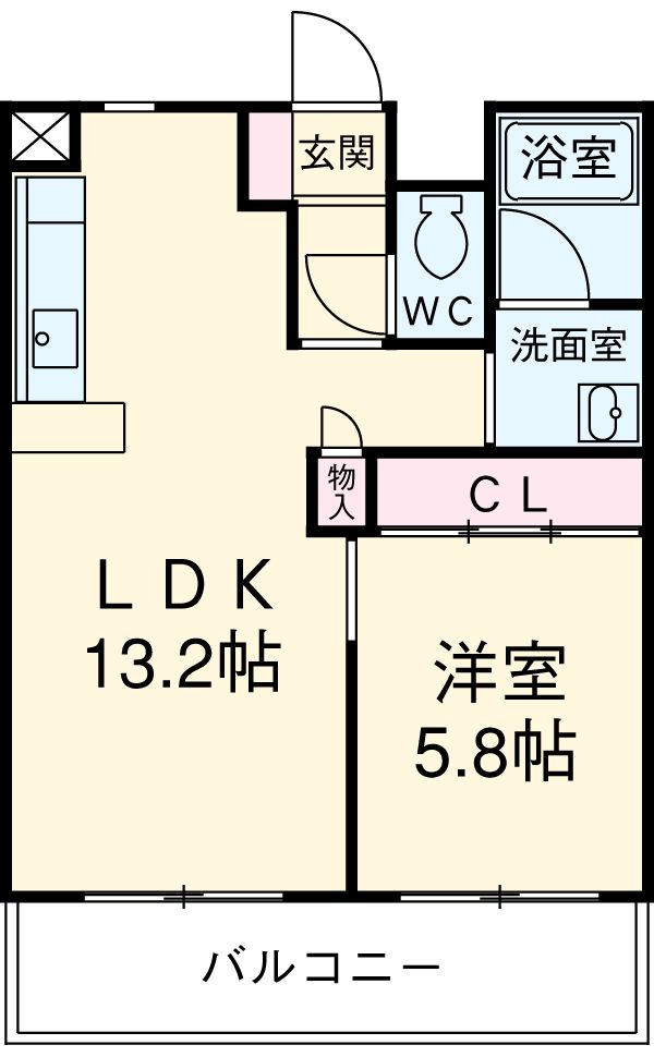 BOA SORTE KAZUの間取り