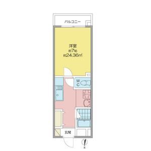 コーポラスヤスイの間取り