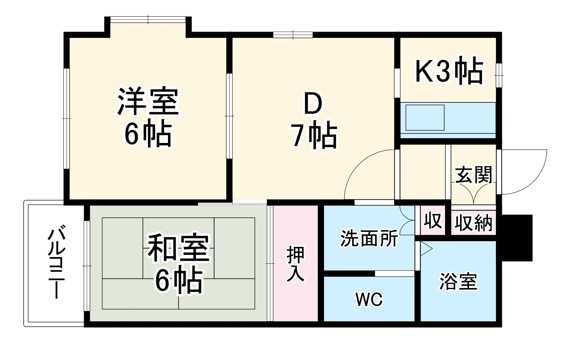 希羅乃郷の間取り