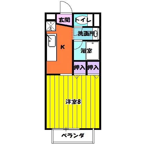 十塚コーラスの間取り