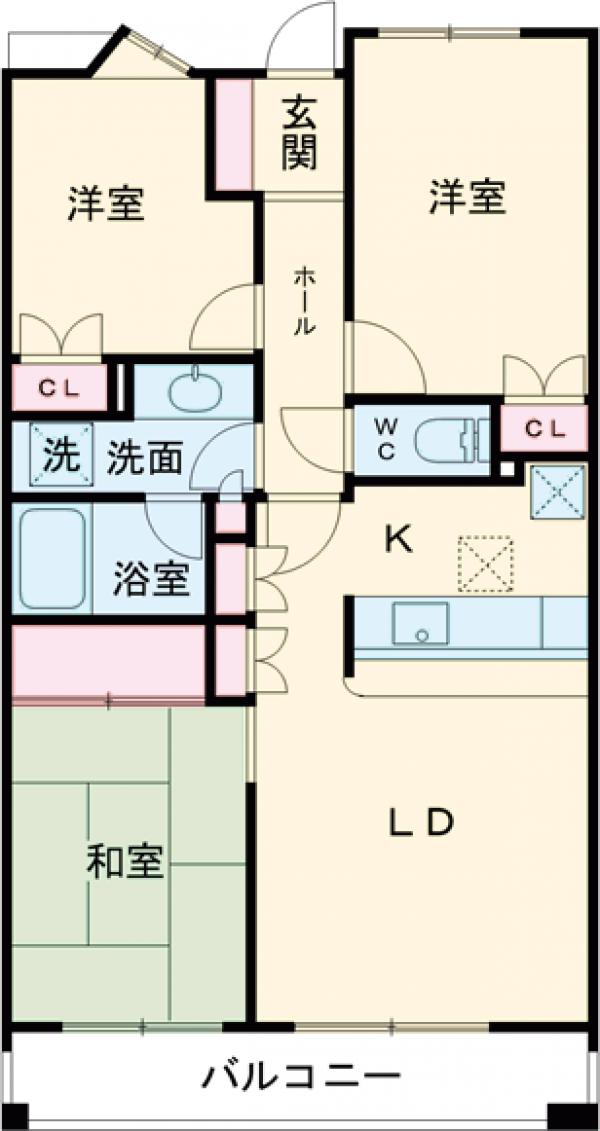 KDX志村坂上レジデンスの間取り