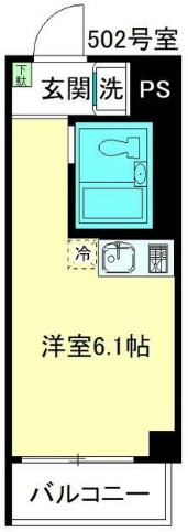 フローレス赤羽の間取り