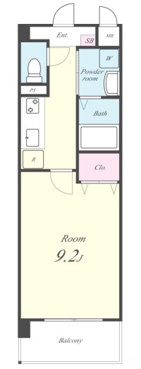 チェリッシュハイムの間取り