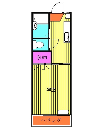 グリーンヒルAの間取り